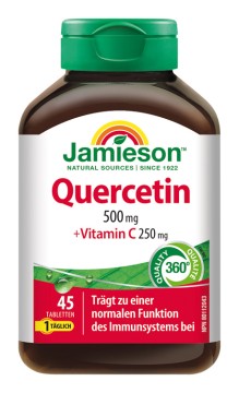 Jamieson Quercetin 500 mg mit Vitamin C 250 mg