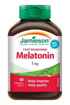 Jamieson Melatonin 1 mg Sublingualtabletten 60 Tbl.