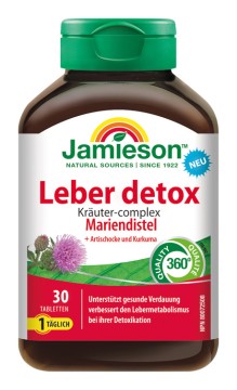 Jamieson Leber detox Kräuter-complex 30 Tbl.