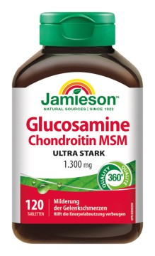 Jamieson Glucosamine Chondroitin MSM 1300 mg 120 Tbl.